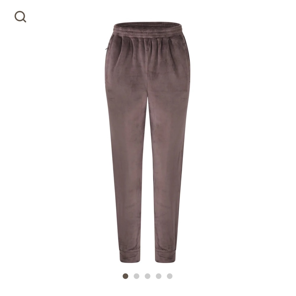 SKIMS Velour Amethyst Jogger